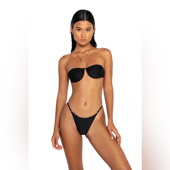 FAE NALU TOP NERO BLACK NWT - Picture 2 of 9